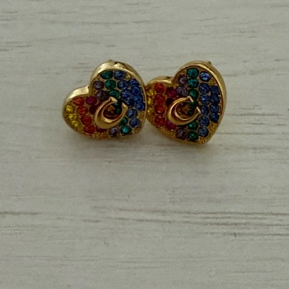 COACH EARRINGS - Picture 2 of 3